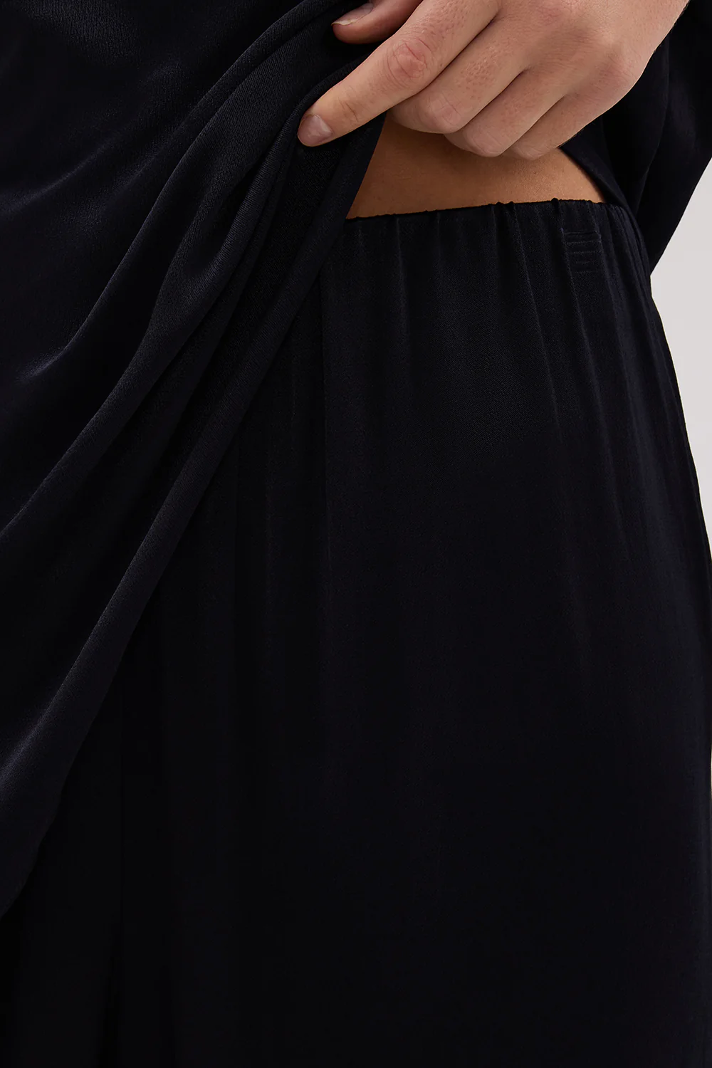 MONICA INK SATIN PANT - Yukikoi