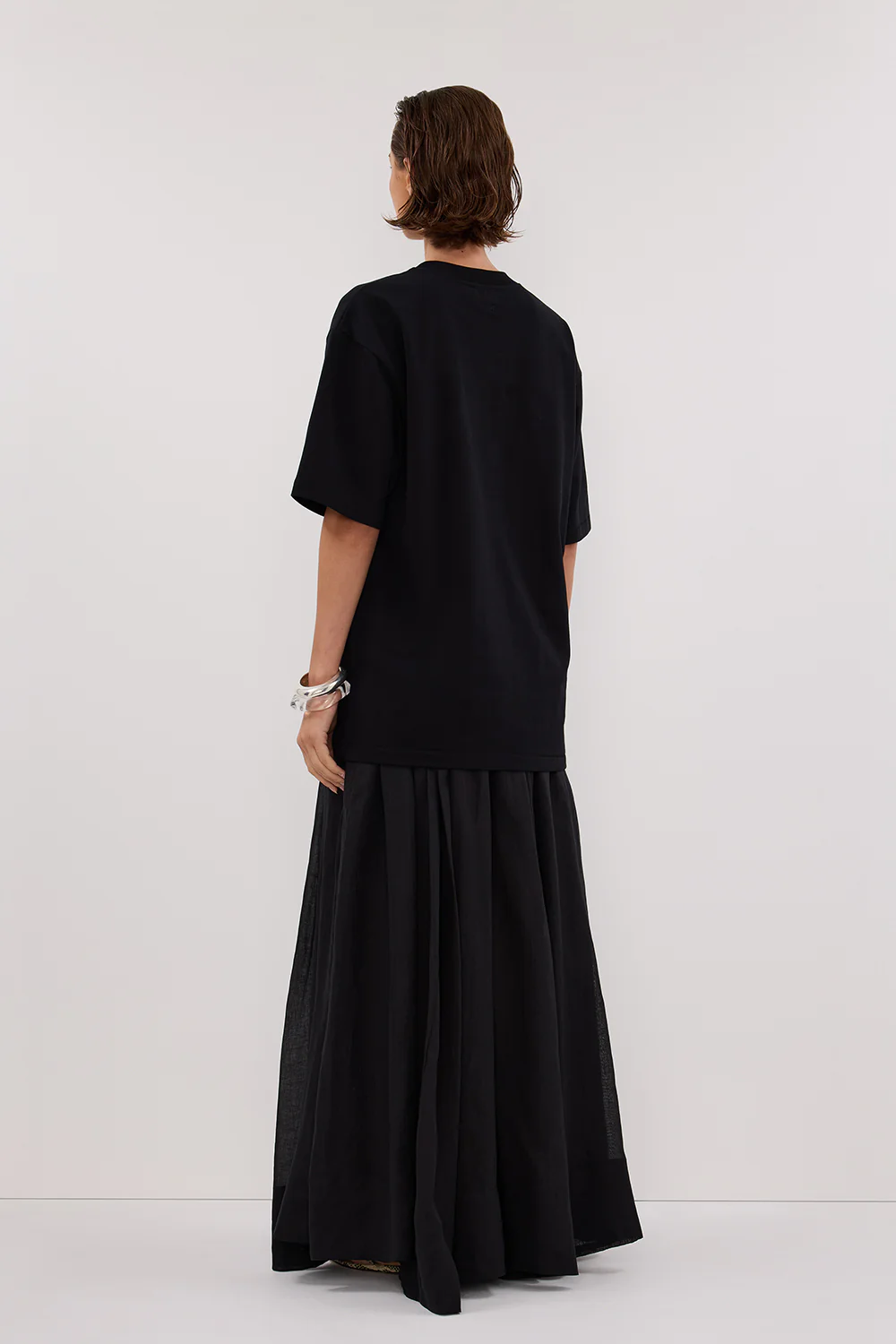 NOAH BLACK LONGLINE TEE - Yukikoi