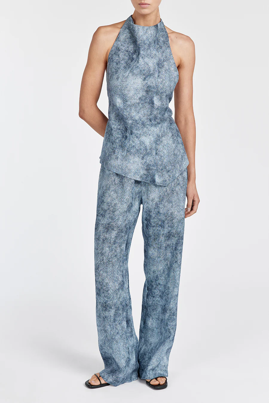 LEON LINEN DRAWSTRING  PANT - Yukikoi