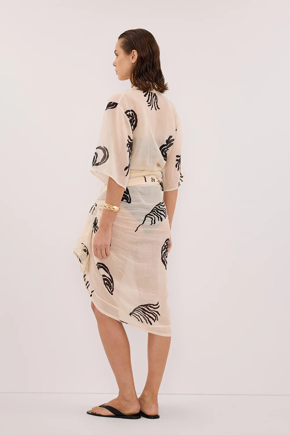 POSITANO SANDSTONE RAMIE SARONG - Yukikoi