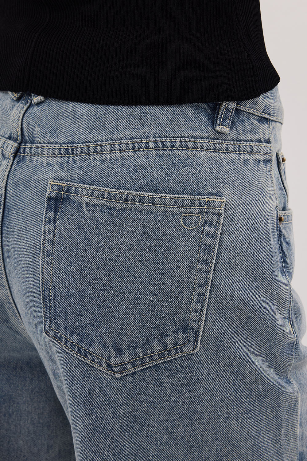 REAGAN 2.0 LIGHT BLUE TALL SLOUCHY JEAN - Yukikoi