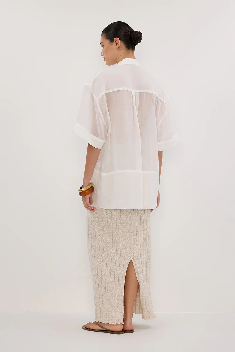 REM STONE KNIT MIDI SKIRT - Yukikoi