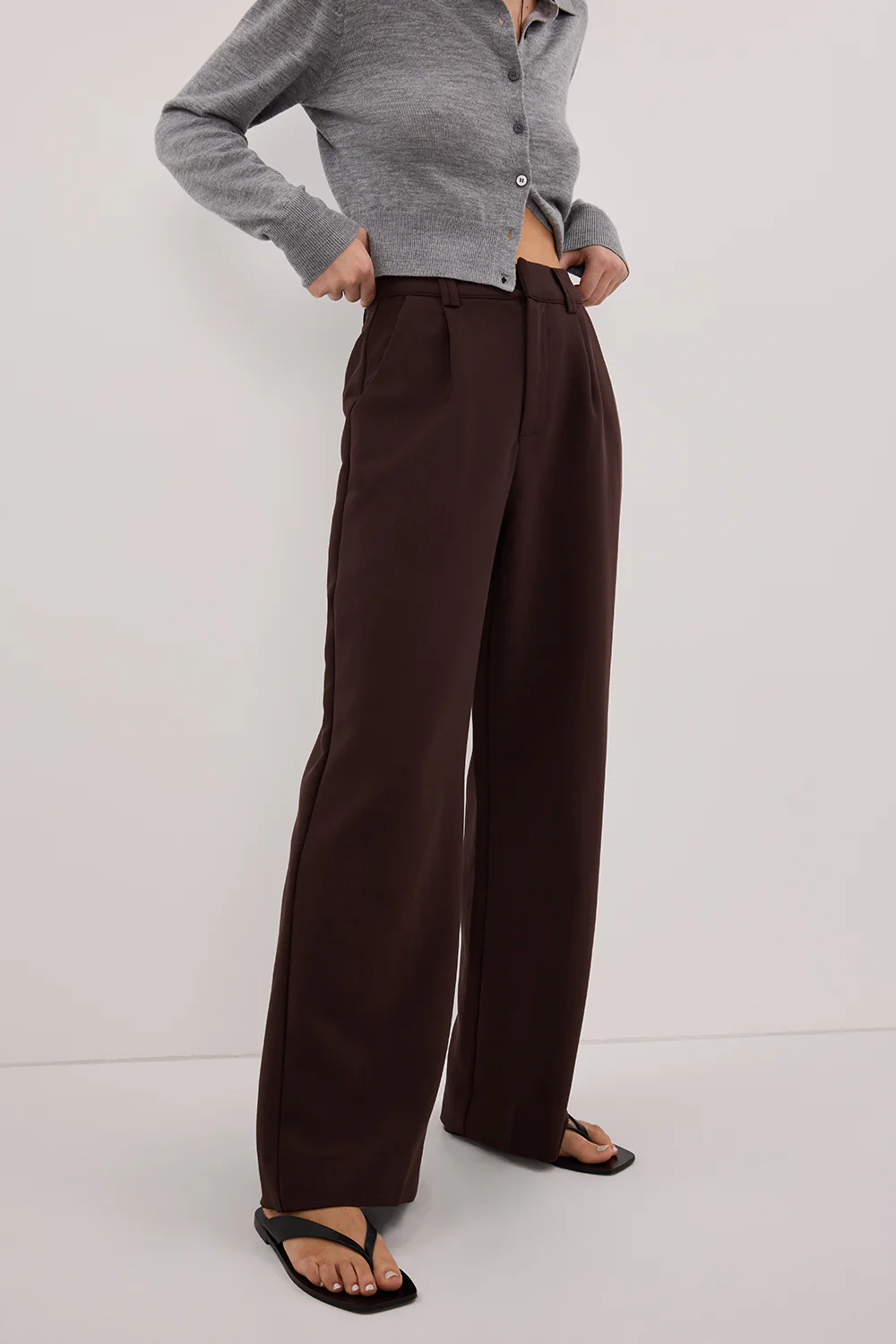 ELLE DARK CHOCOLATE PANT - Yukikoi