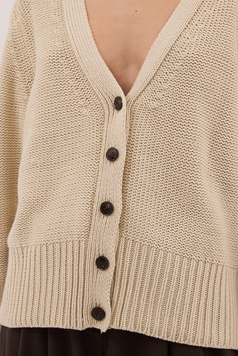 HUGO CLAY KNIT CARDIGAN - Yukikoi