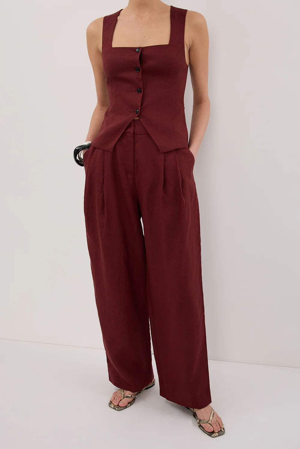 FRAN SAHARA LINEN PANT - Yukikoi