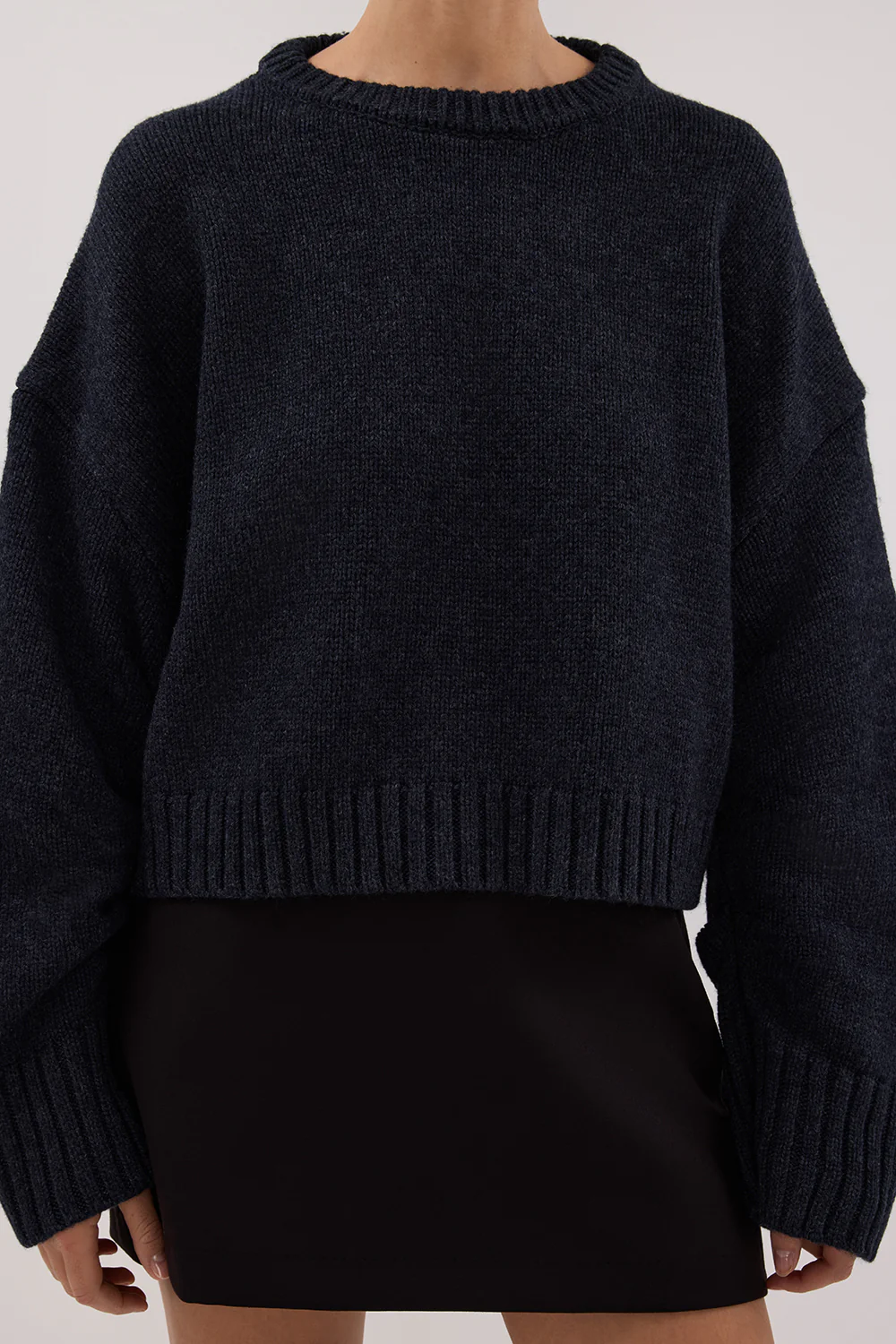 AMY INK CREW NECK KNIT JUMPER - Yukikoi