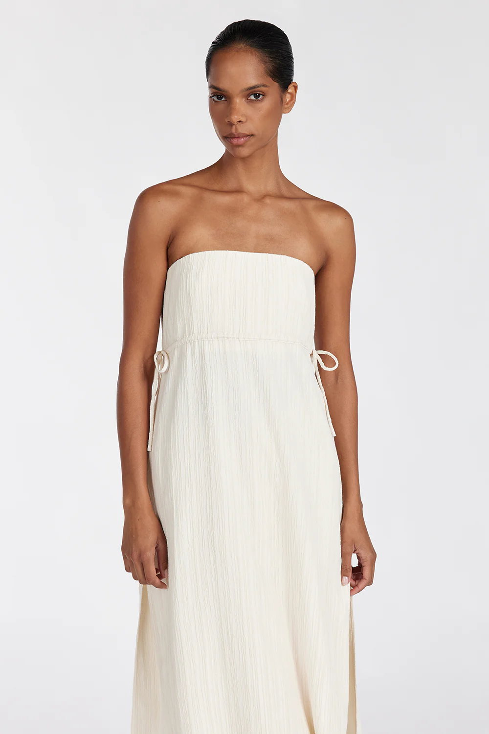 LOZ CREAM TUNIC TOP - Yukikoi