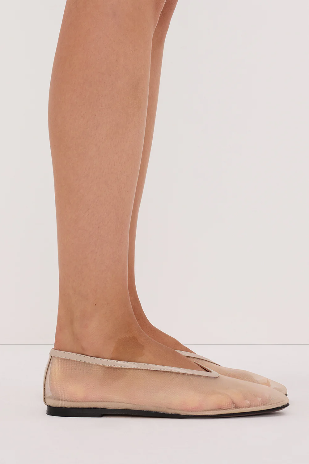 DOF STUDIOS MAISON NUDE MESH BALLET FLAT - Yukikoi