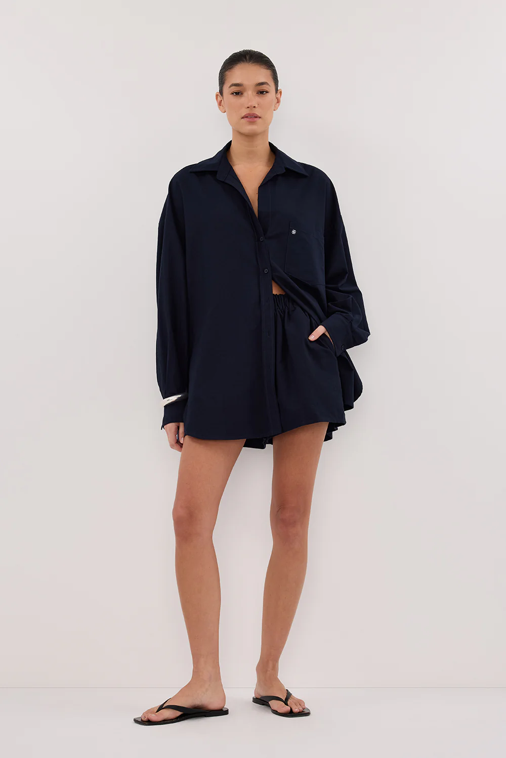 RHEA INK COTTON SHORT - Yukikoi