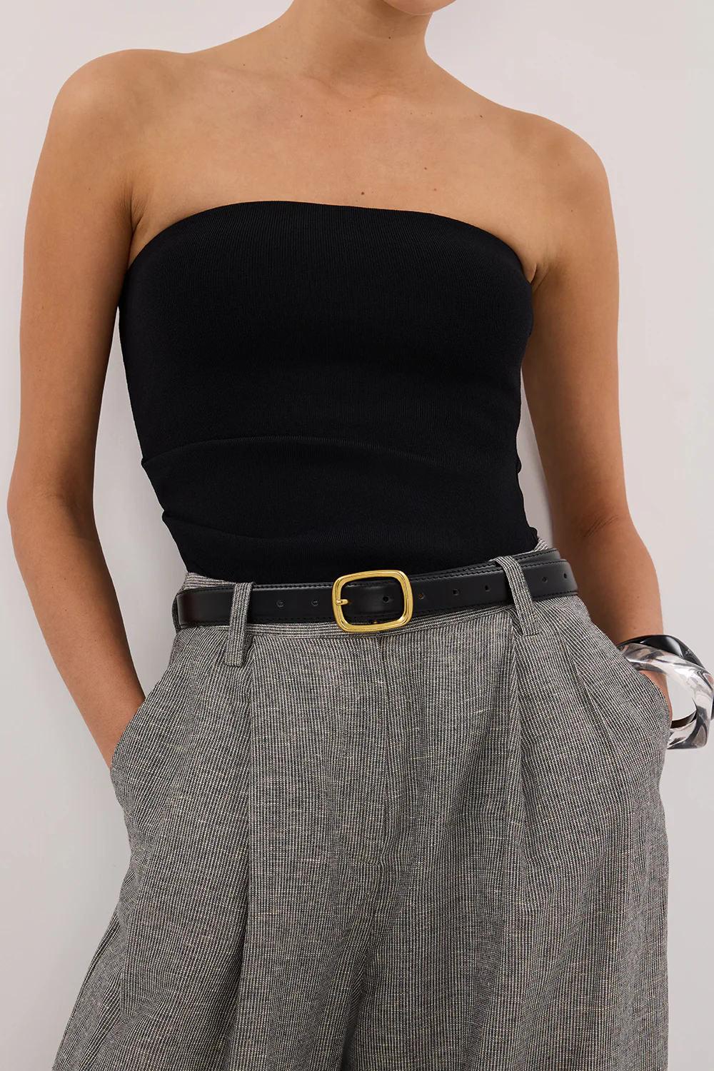 ELIAS CHARCOAL LINEN BLEND PANT - Yukikoi