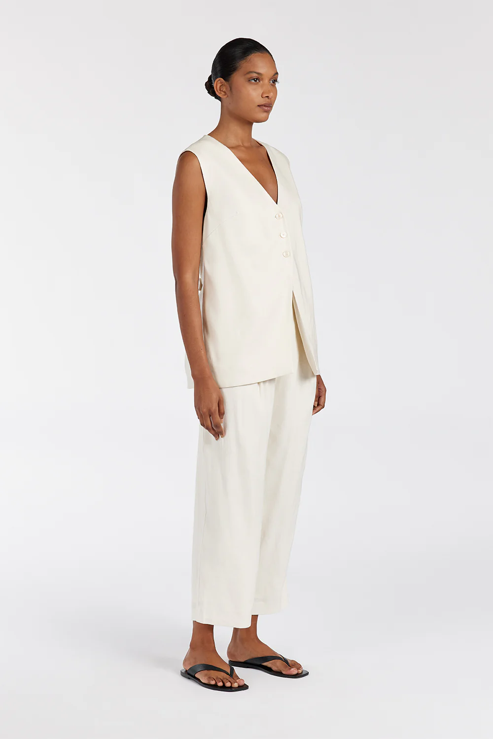 BRAX CREAM TAPERED PANT - Yukikoi