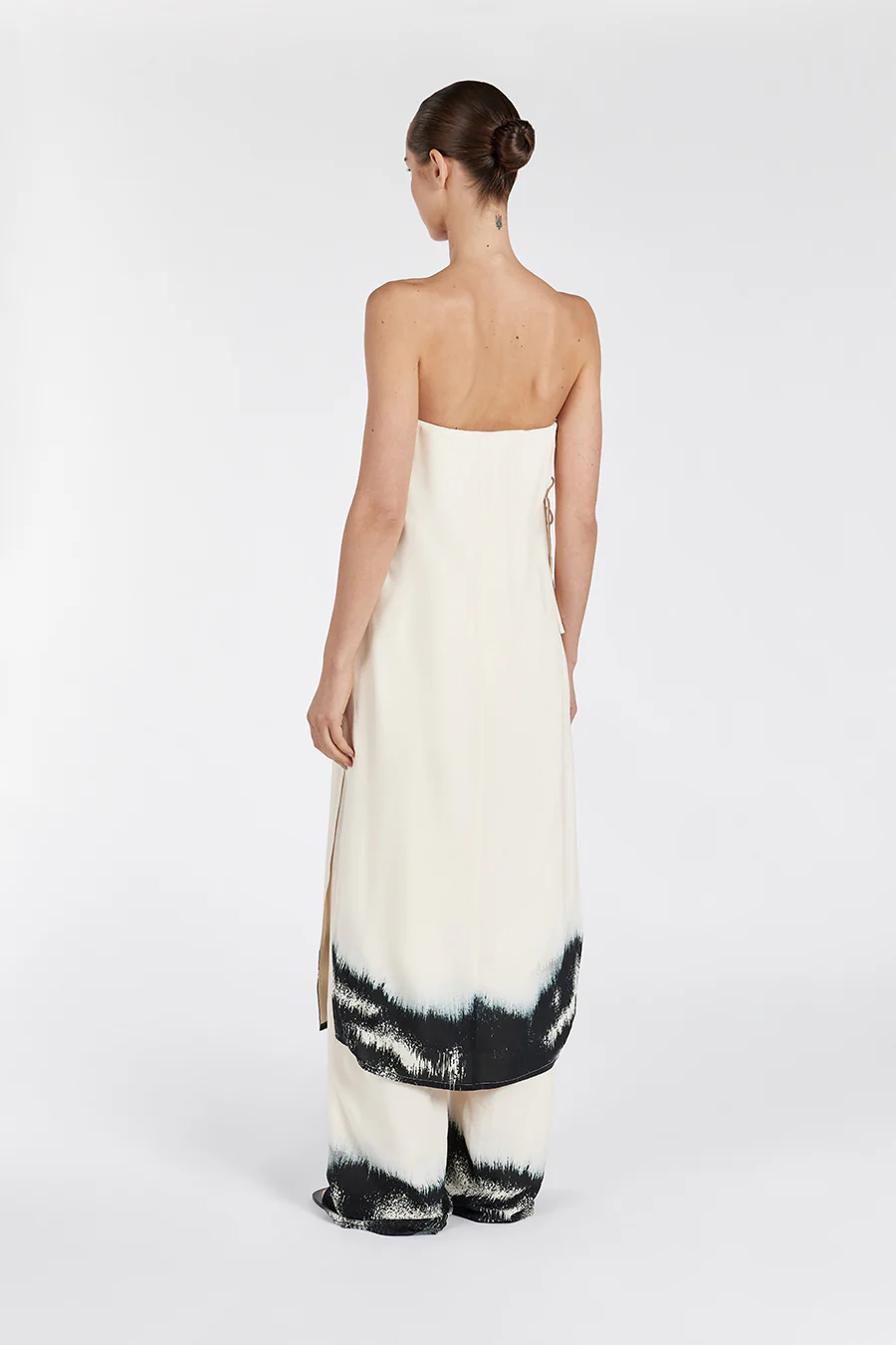 LILY CREAM PRINTED PANT - Yukikoi