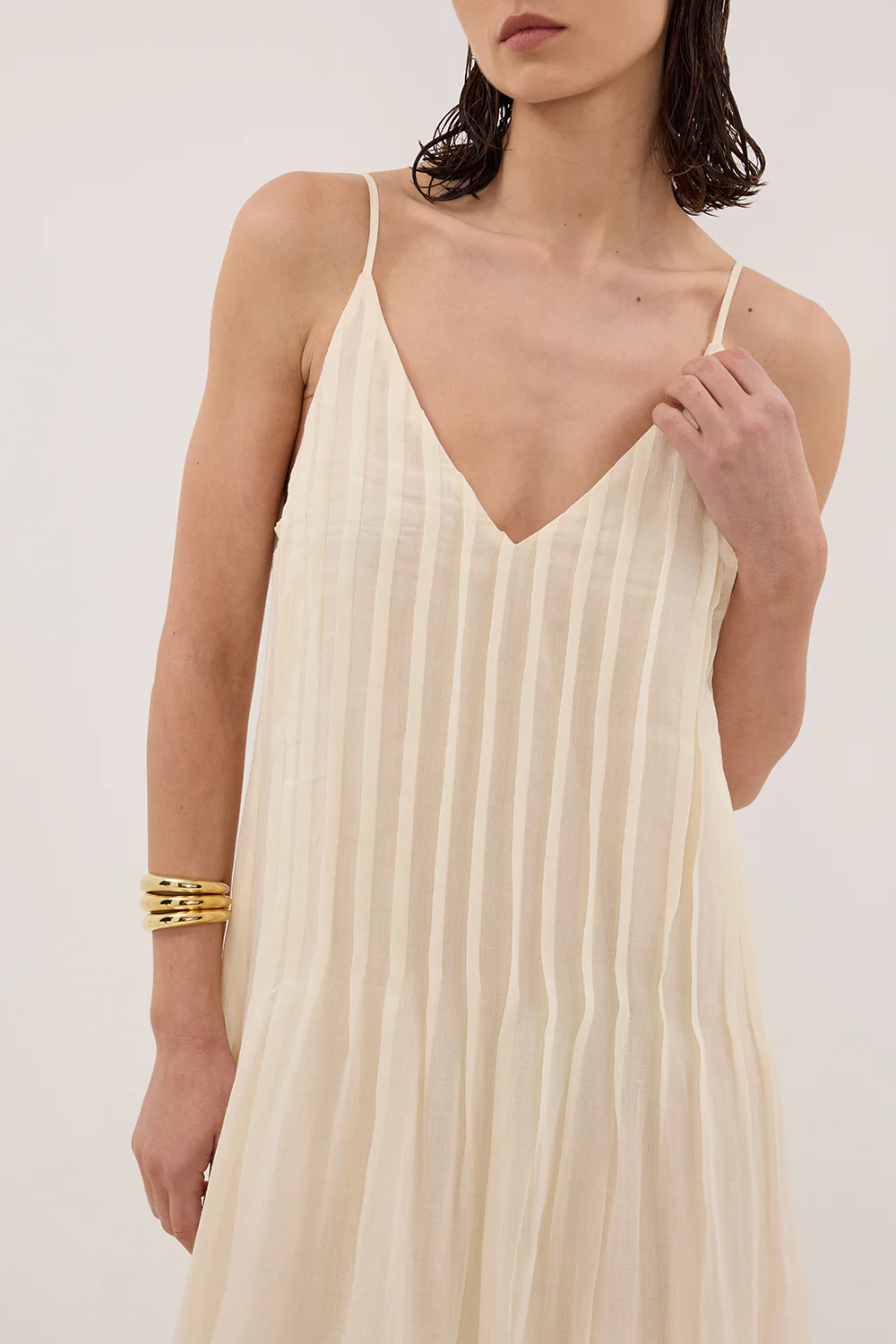 TAHLIA STRAW RAMIE MAXI DRESS - Yukikoi