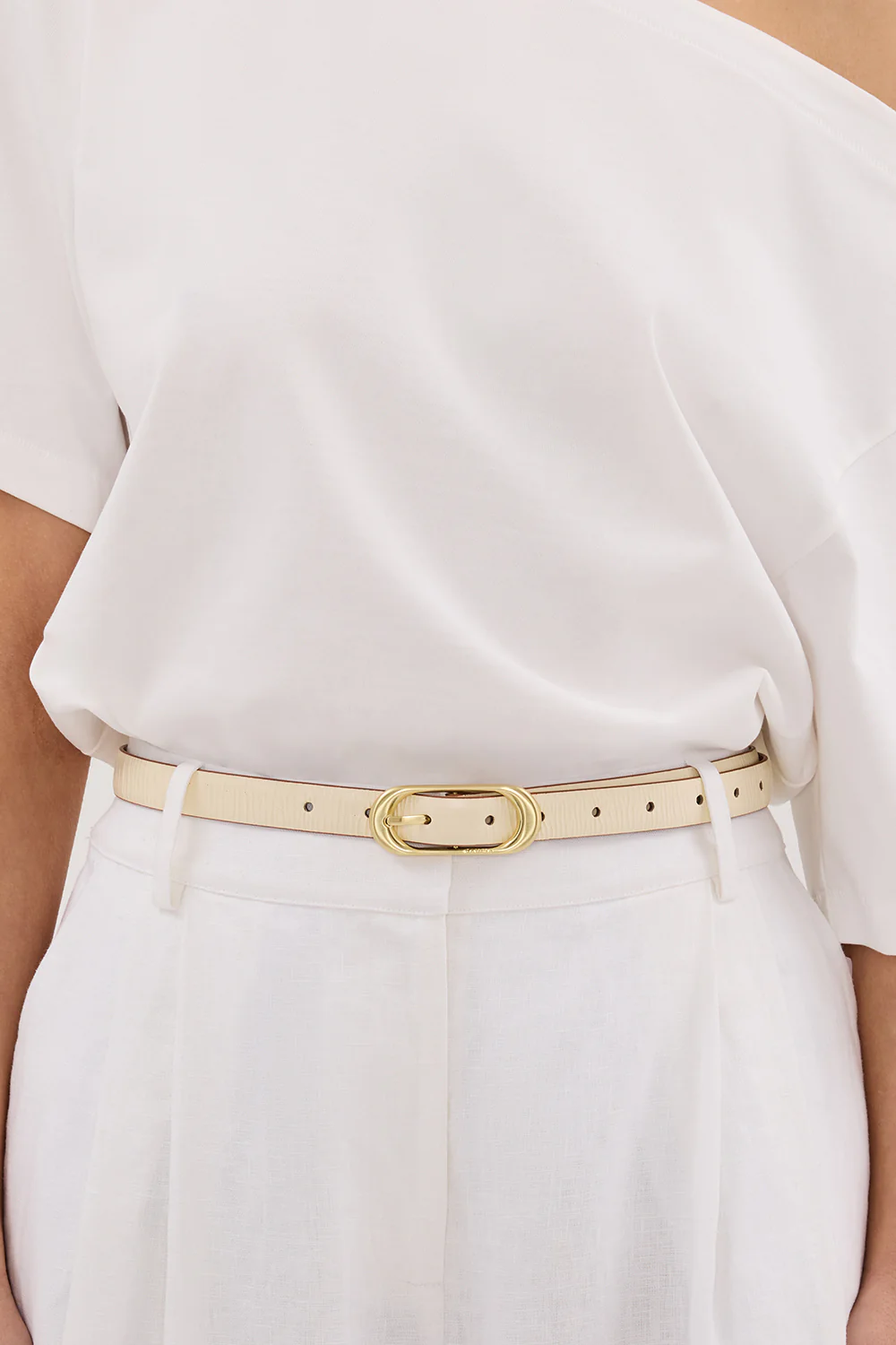 SANCIA THE MIRA ECRU BELT - Yukikoi