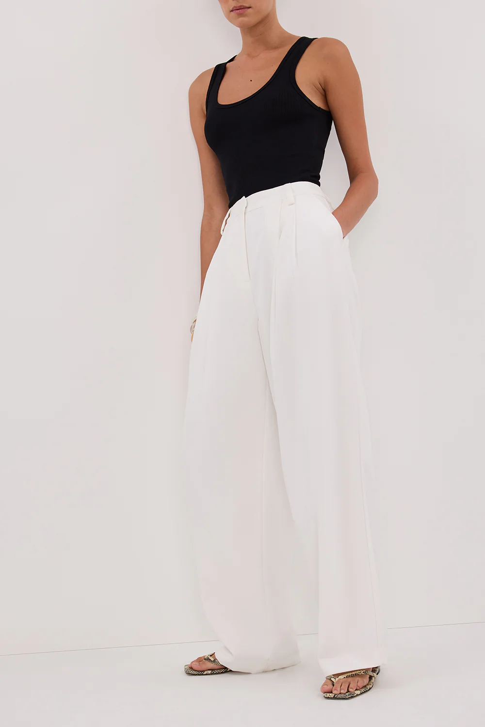 GRACE WHITE PANT - Yukikoi