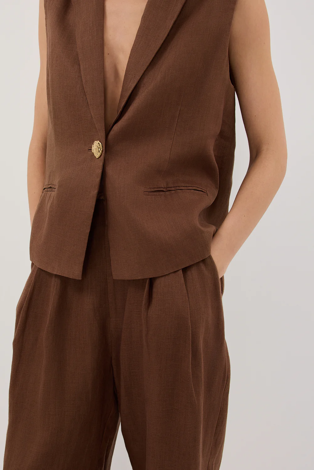 HOLDEN FONDANT LINEN PANT - Yukikoi