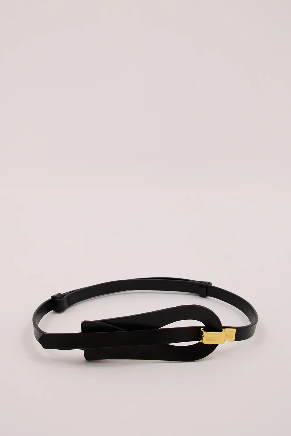 NOAH THE LABEL BLACK LOOP STREET STYLE BELT - Yukikoi