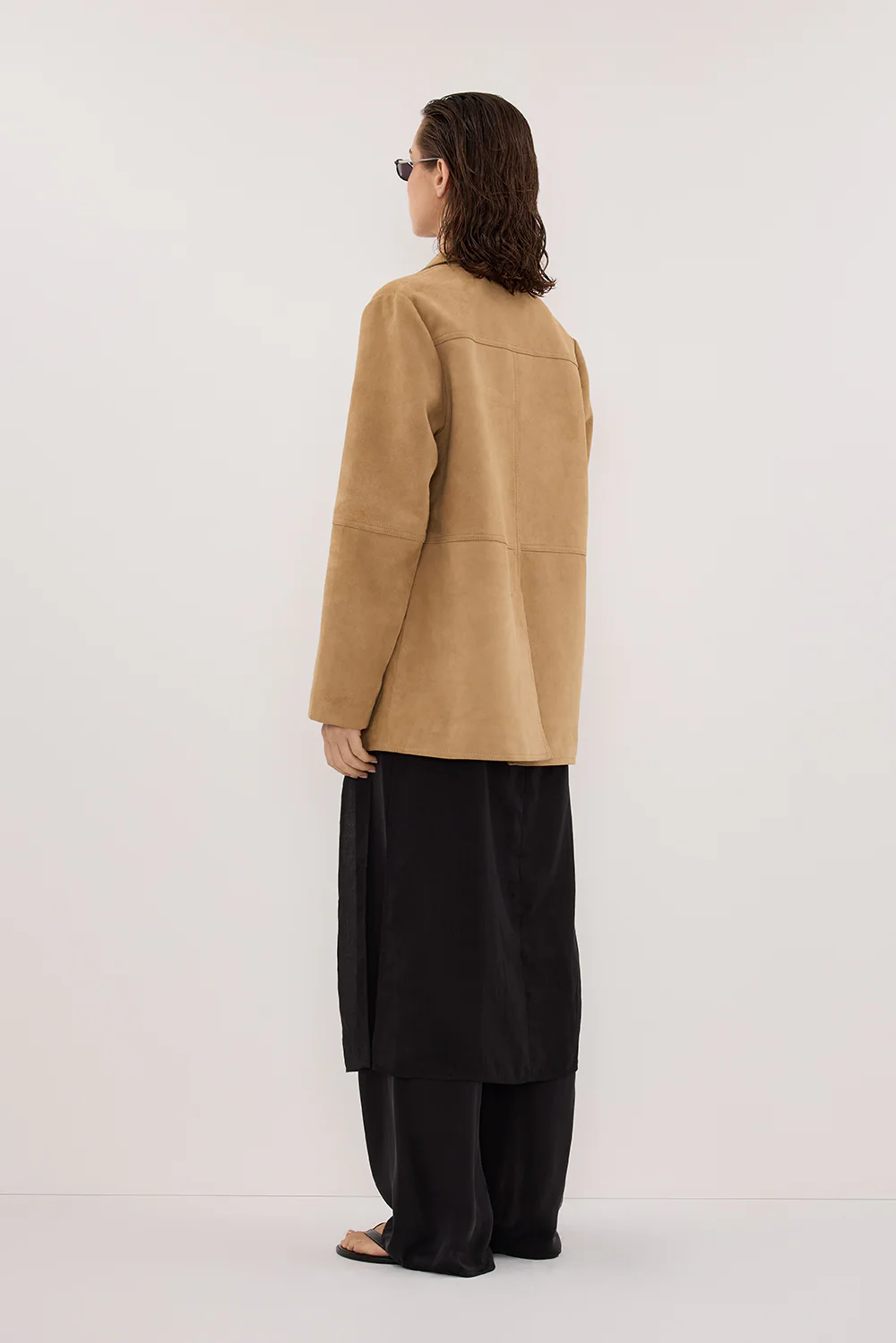 HENDRIX PAMPAS OVERSIZED SUEDE LEATHER JACKET - Yukikoi