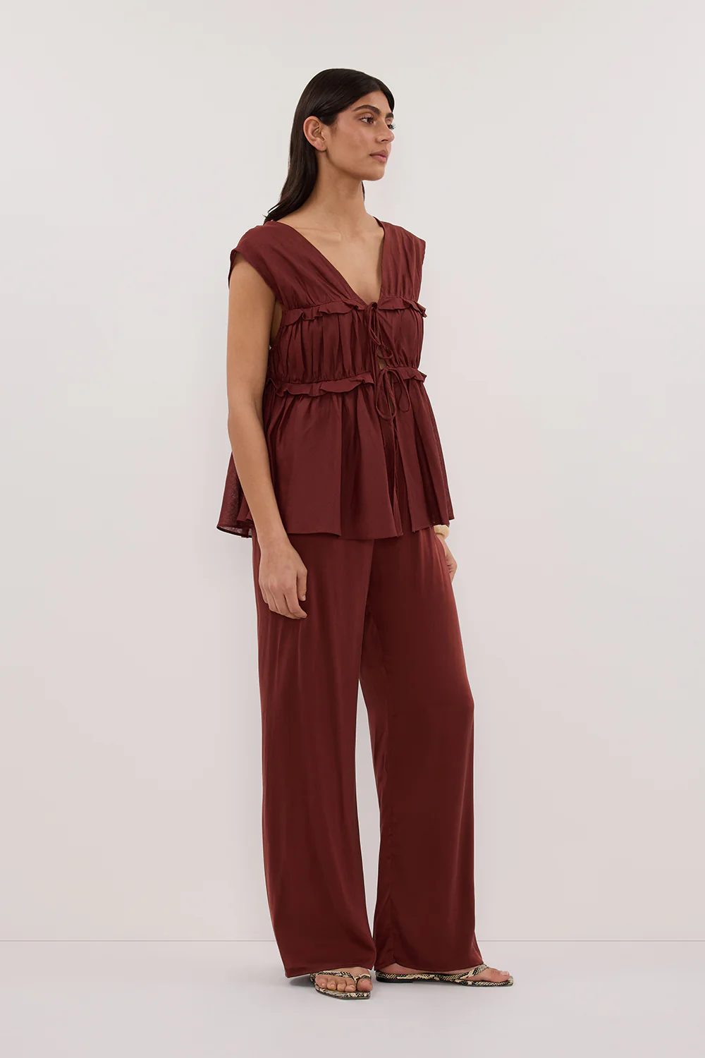 PERCY SAHARA SILK PANT - Yukikoi