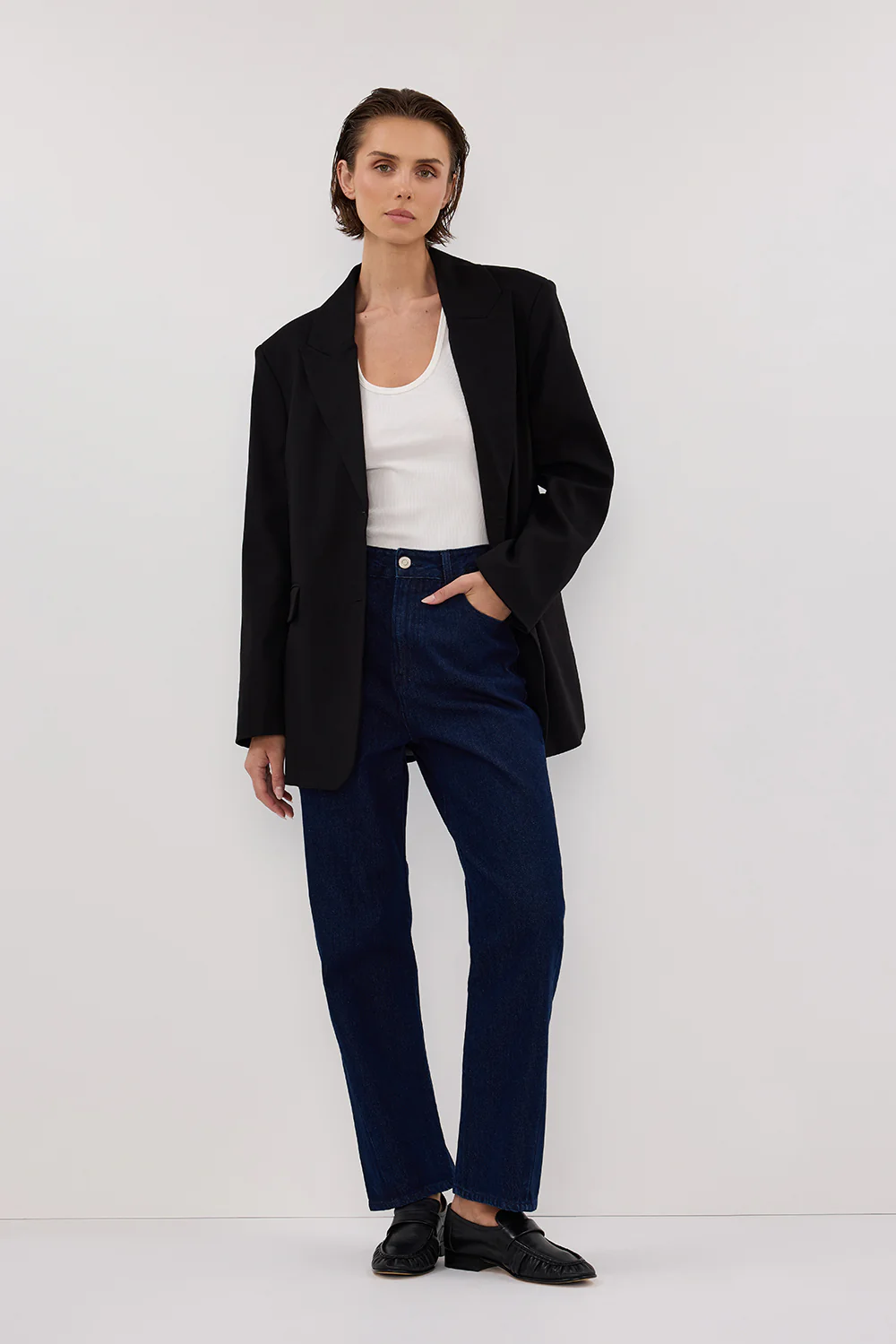 FINN INDIGO TWISTED SEAM JEAN - Yukikoi