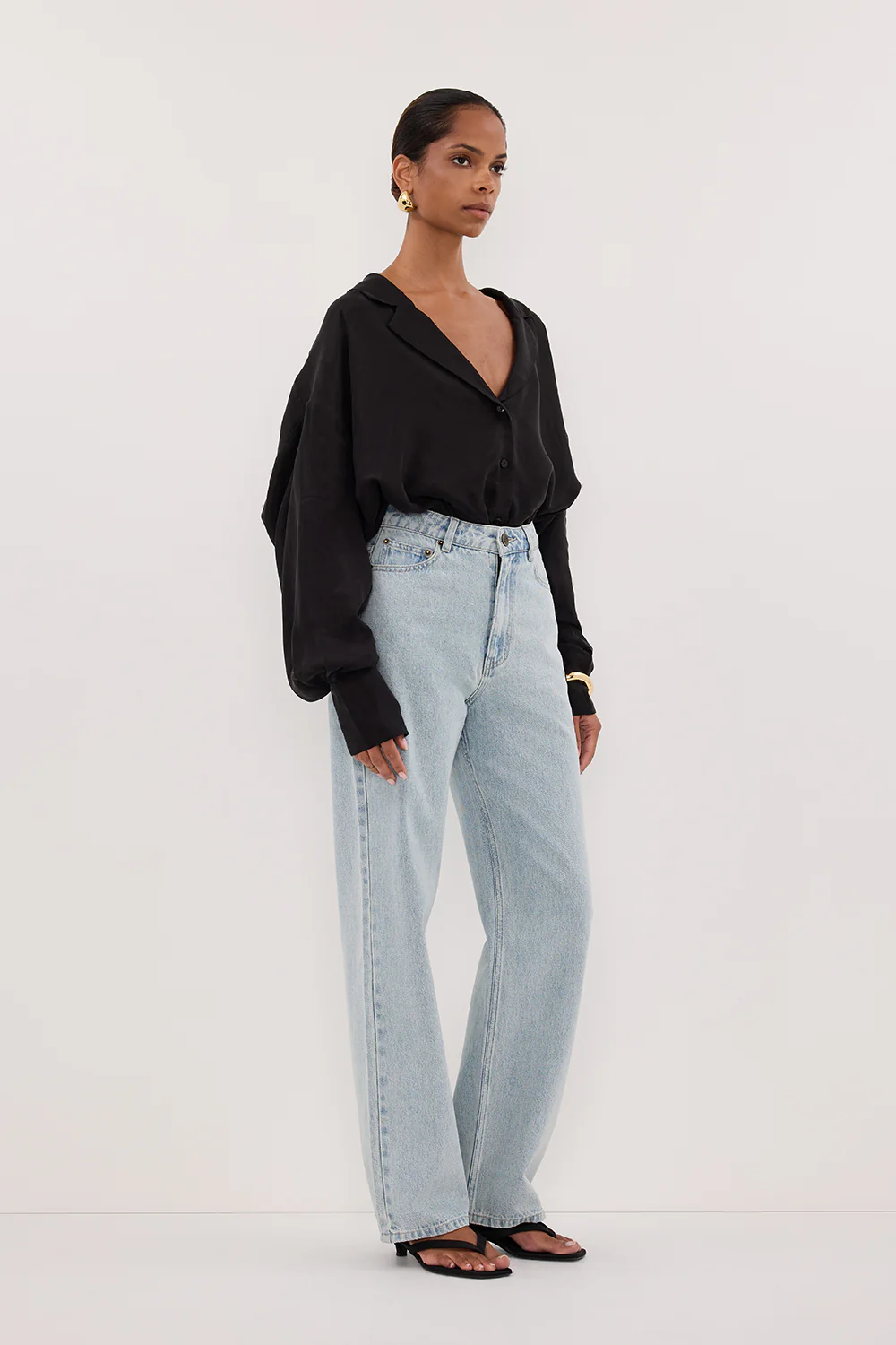 WESTIN LIGHT RINSE TALL STRAIGHT JEAN - Yukikoi