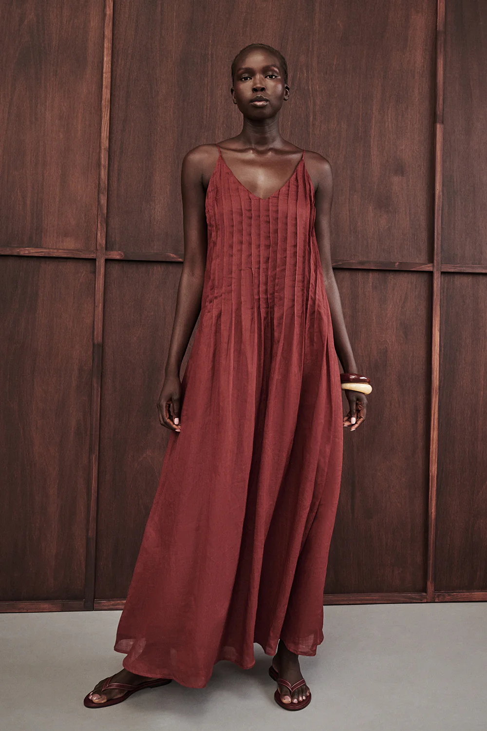 TAHLIA SAHARA RAMIE MAXI DRESS - Yukikoi