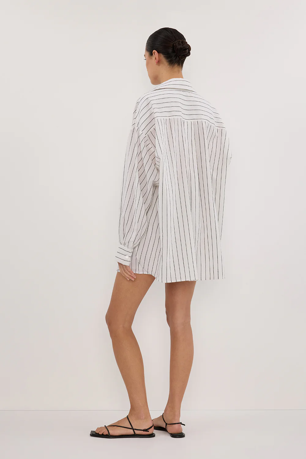 OLLIE WHITE STRIPE SHIRT - Yukikoi