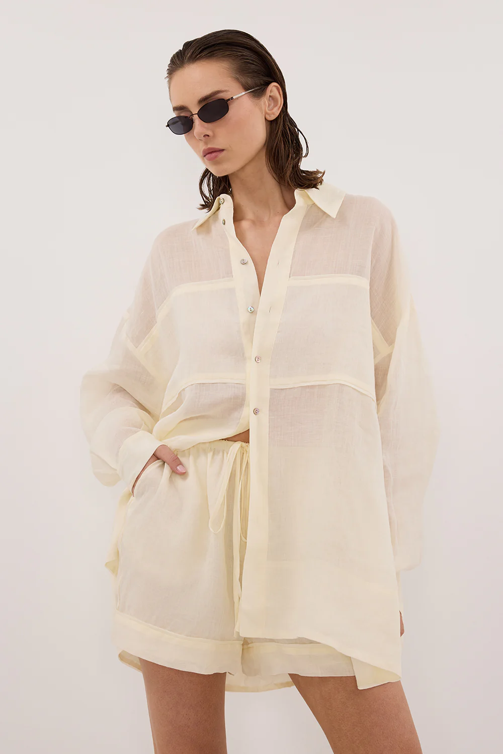 KAI STRAW RAMIE SHORT - Yukikoi