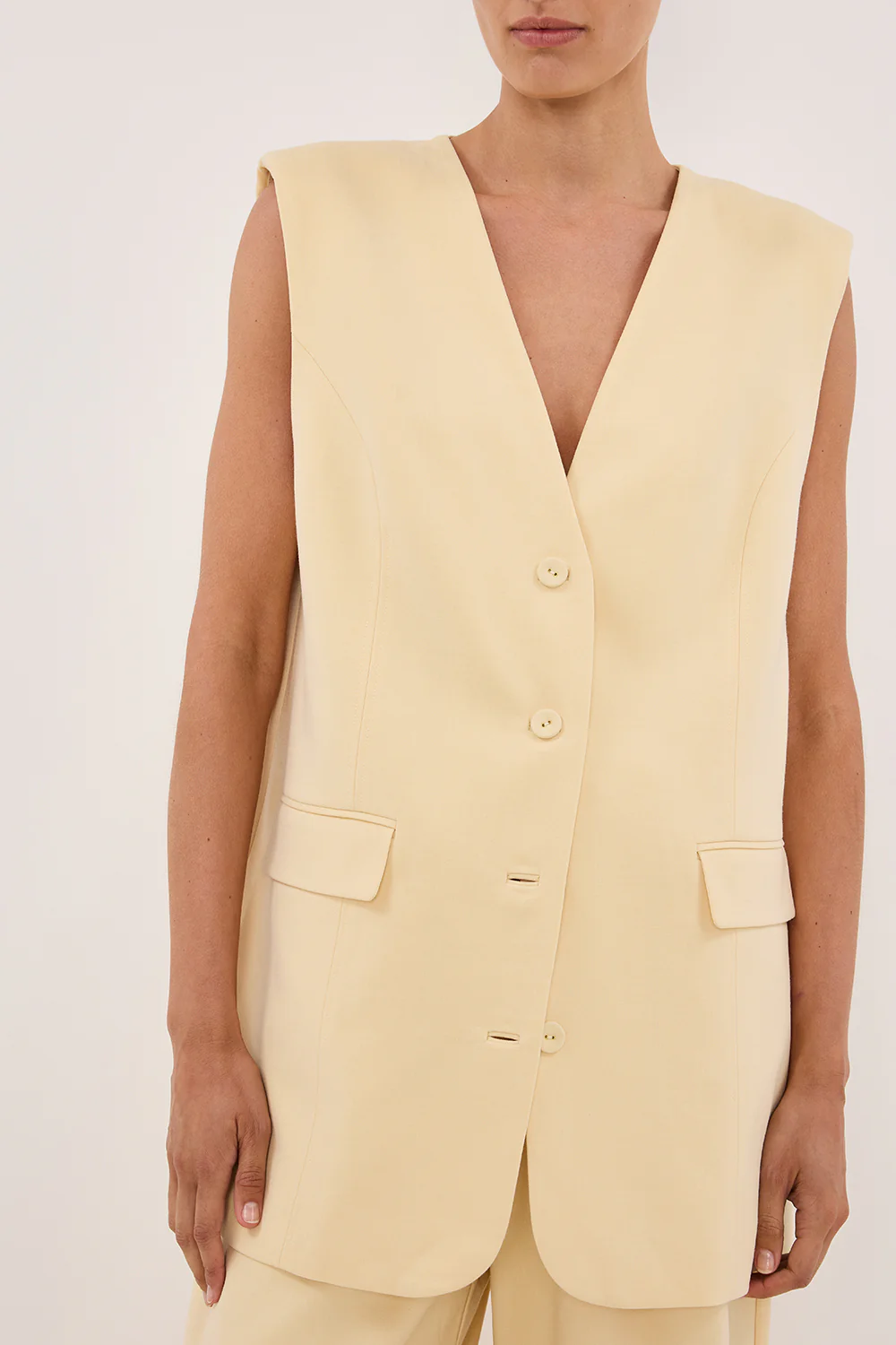 OLIVER DUNE OVERSIZED VEST - Yukikoi