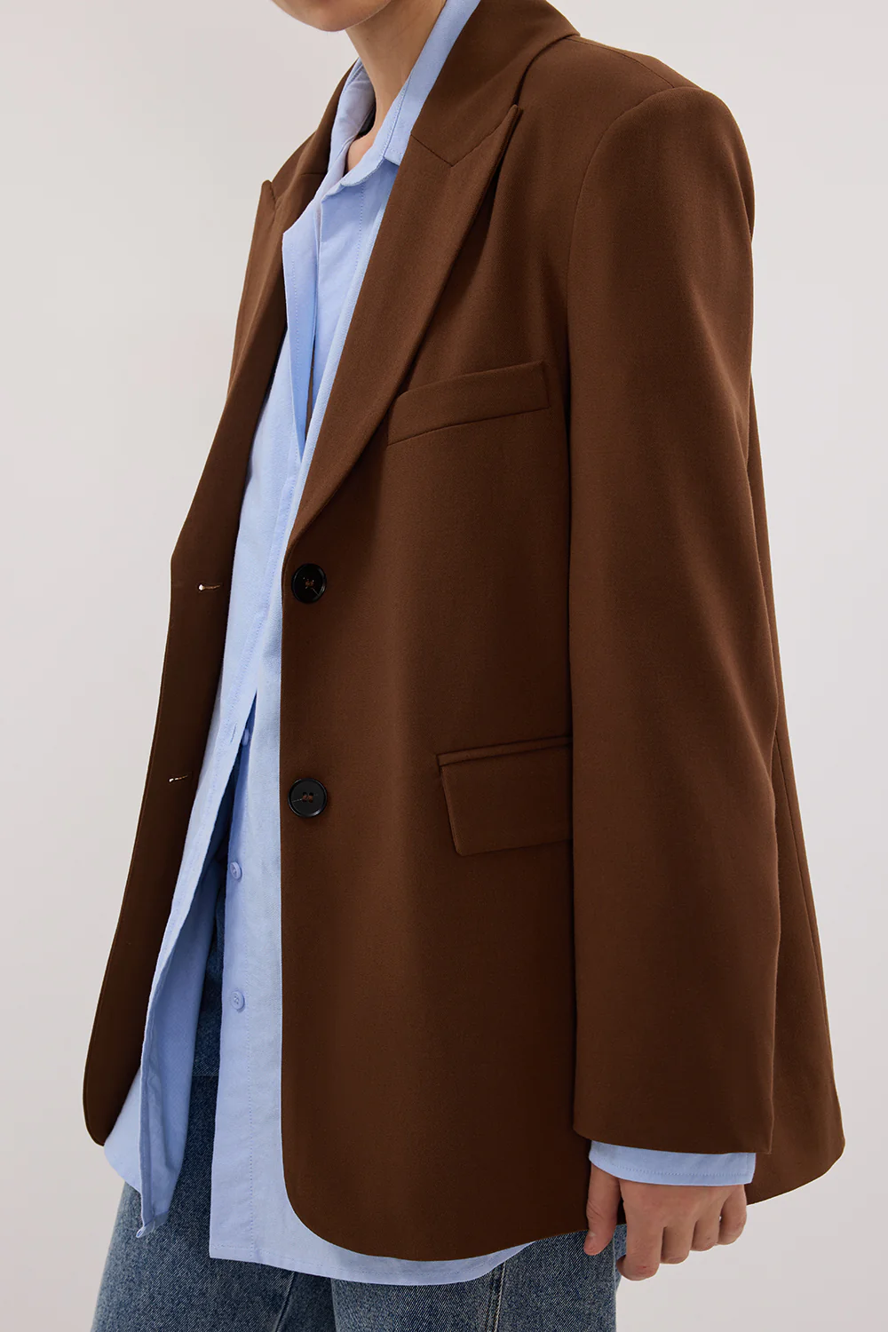 HARLEY RUST BOYFRIEND BLAZER - Yukikoi