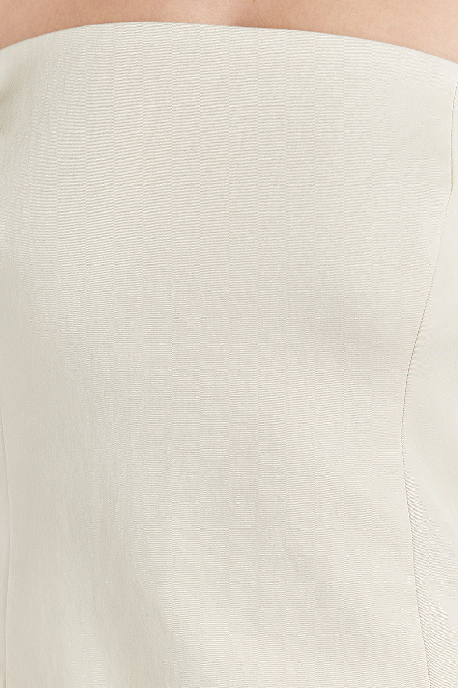 OPAL OAT STRAPLESS MIDI DRESS - Yukikoi