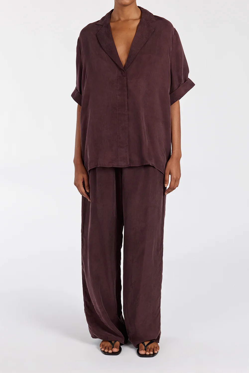 LIAM CURRANT CUPRO PANT - Yukikoi