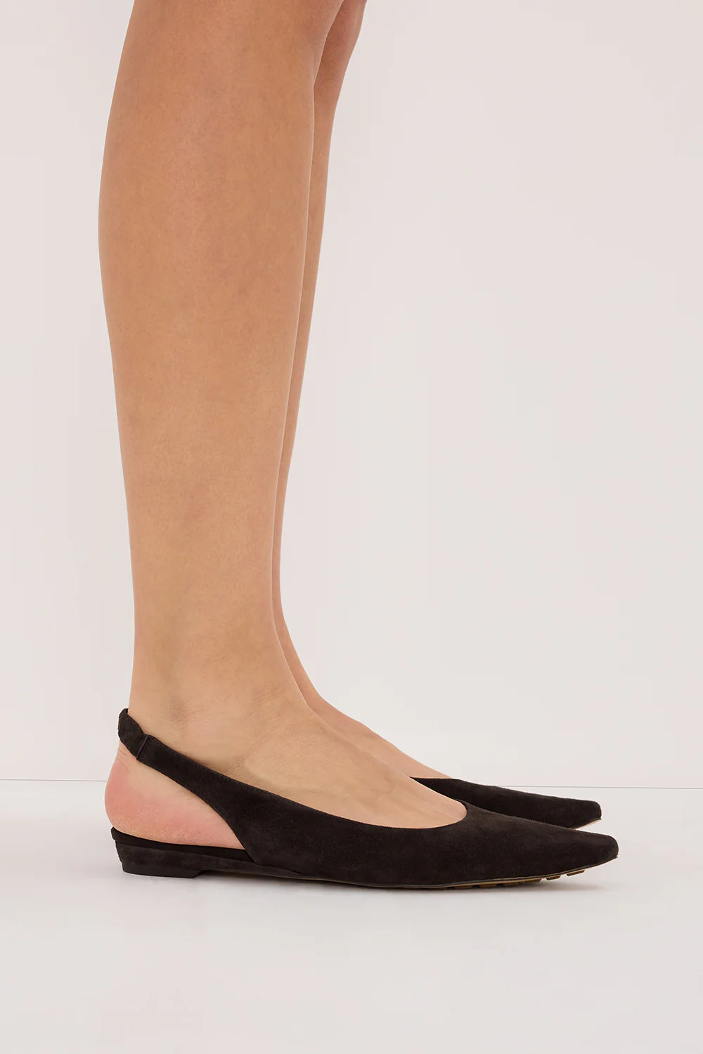 ALIAS MAE HAZEL CHOC SUEDE SLINGBACK FLAT - Yukikoi