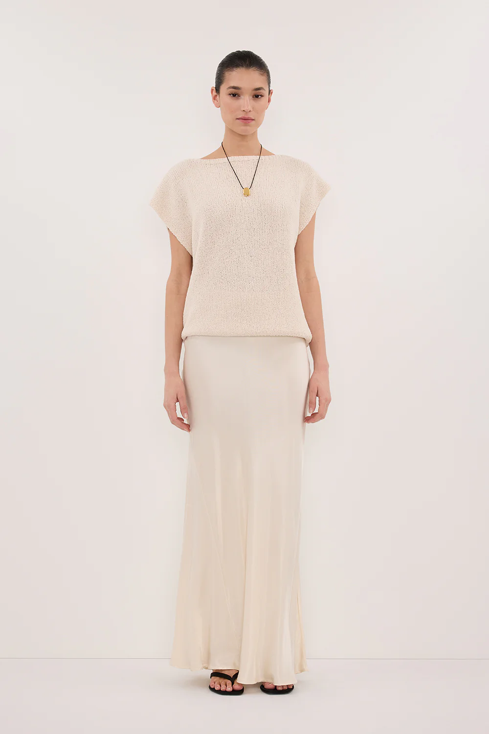 ASPEN SANDSTONE KNIT TOP - Yukikoi