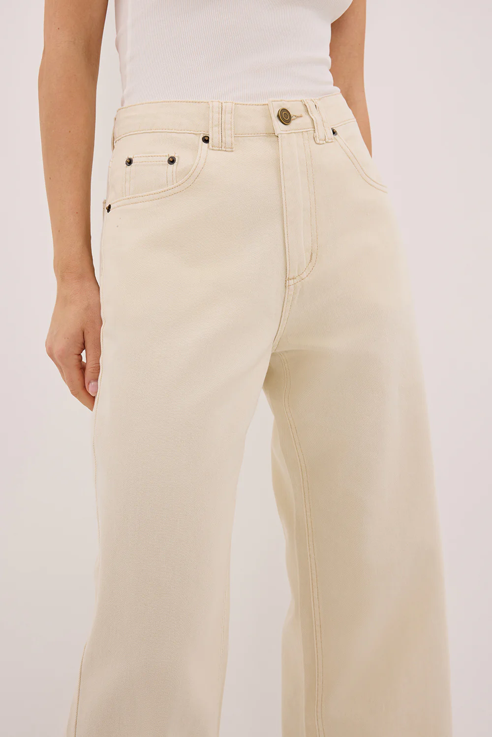 REAGAN 2.0 NATURAL SLOUCHY JEAN - Yukikoi