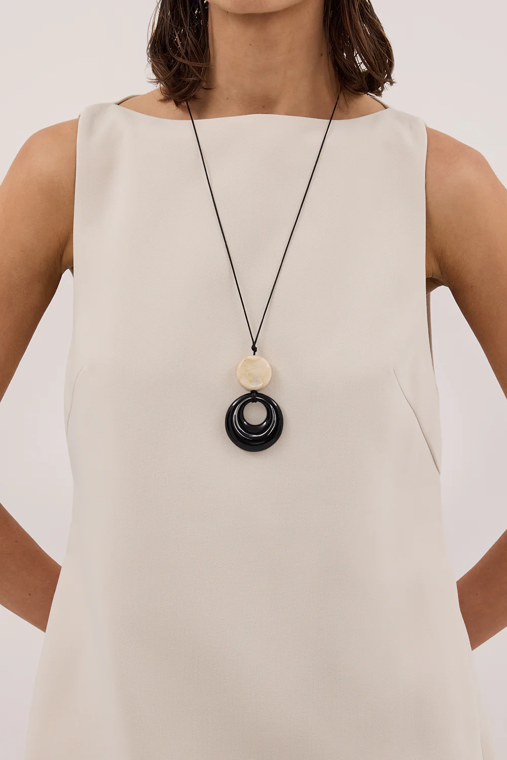 ROWIE BONE SLEEVELESS BOAT NECK TUNIC TOP - Yukikoi