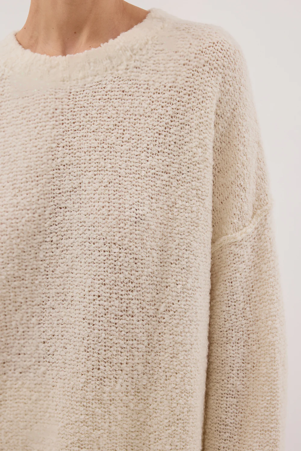 CICI CREAM LONGLINE JUMPER - Yukikoi