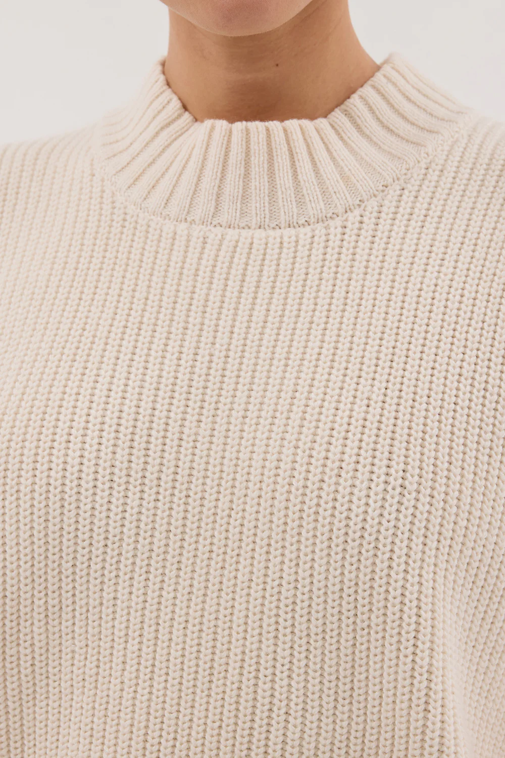 ARO CREAM KNIT TOP - Yukikoi