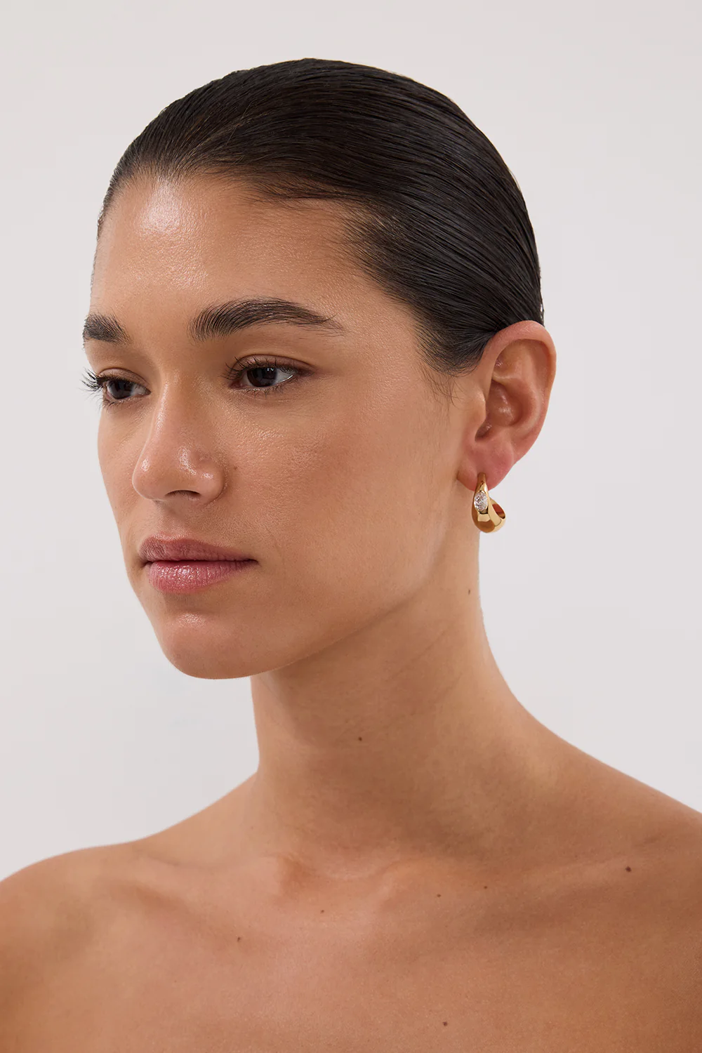 AMBER SCEATS ANSEL EARRING GOLD - Yukikoi