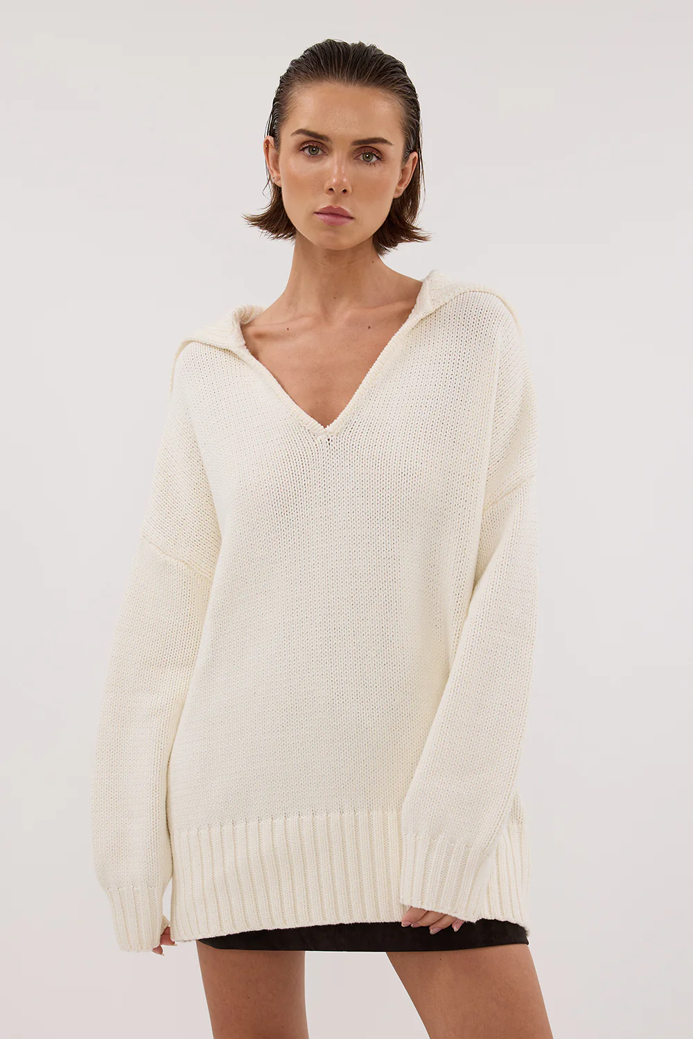 FRANKIE OFF WHITE SAILOR JUMPER - Yukikoi