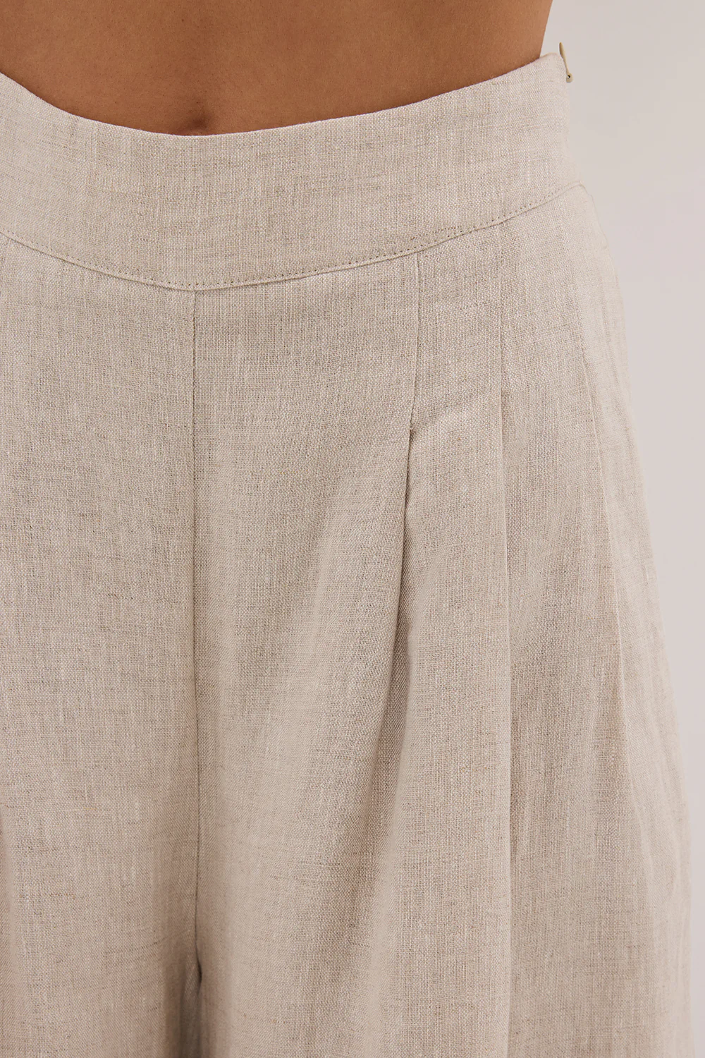 CODY NATURAL WIDE LINEN PANT - Yukikoi