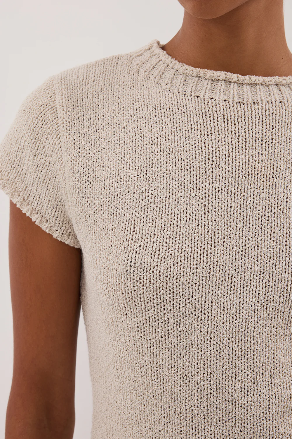 LEO CHALK KNIT TOP - Yukikoi