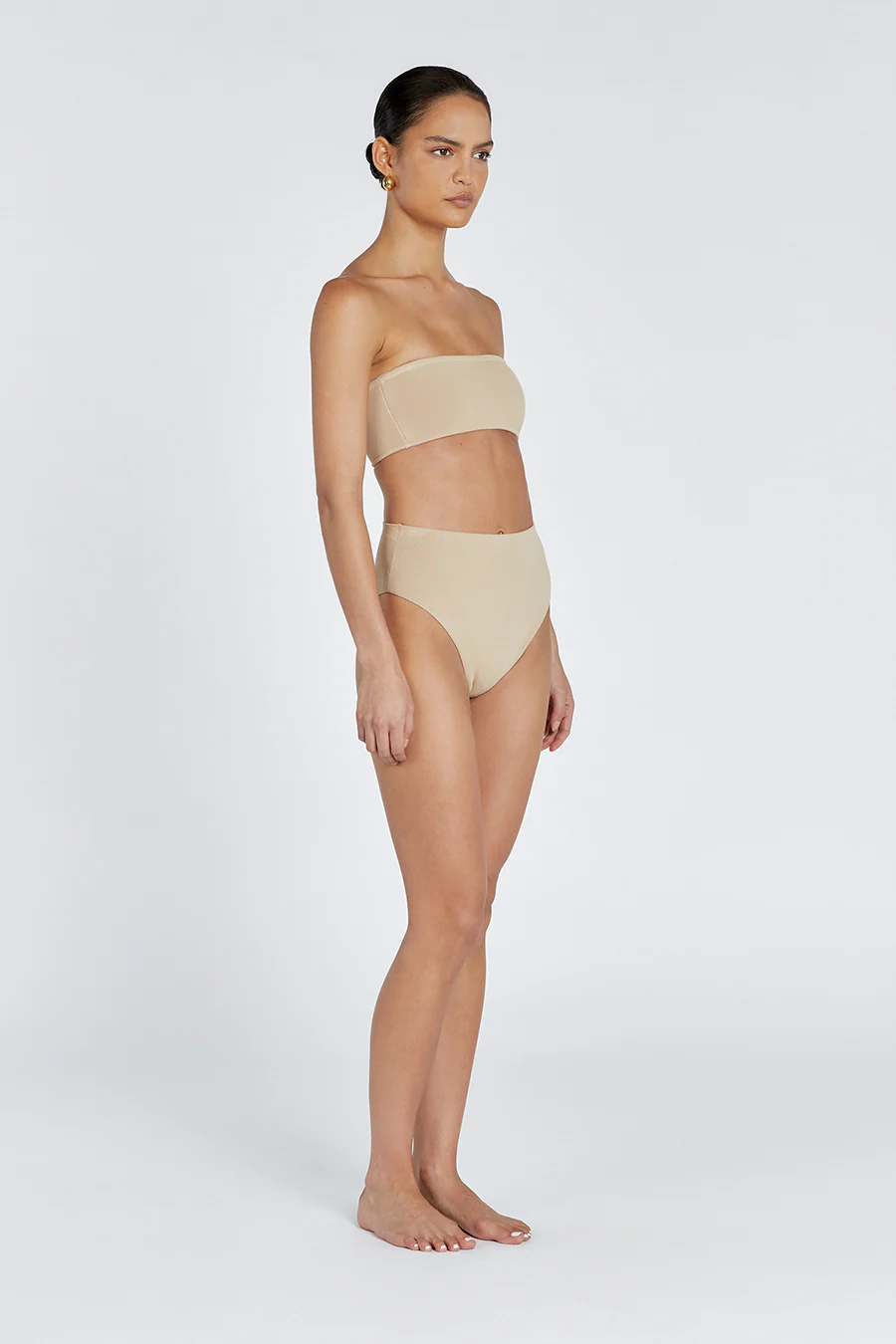 BASE BEIGE HIGH WAIST BRIEF - Yukikoi