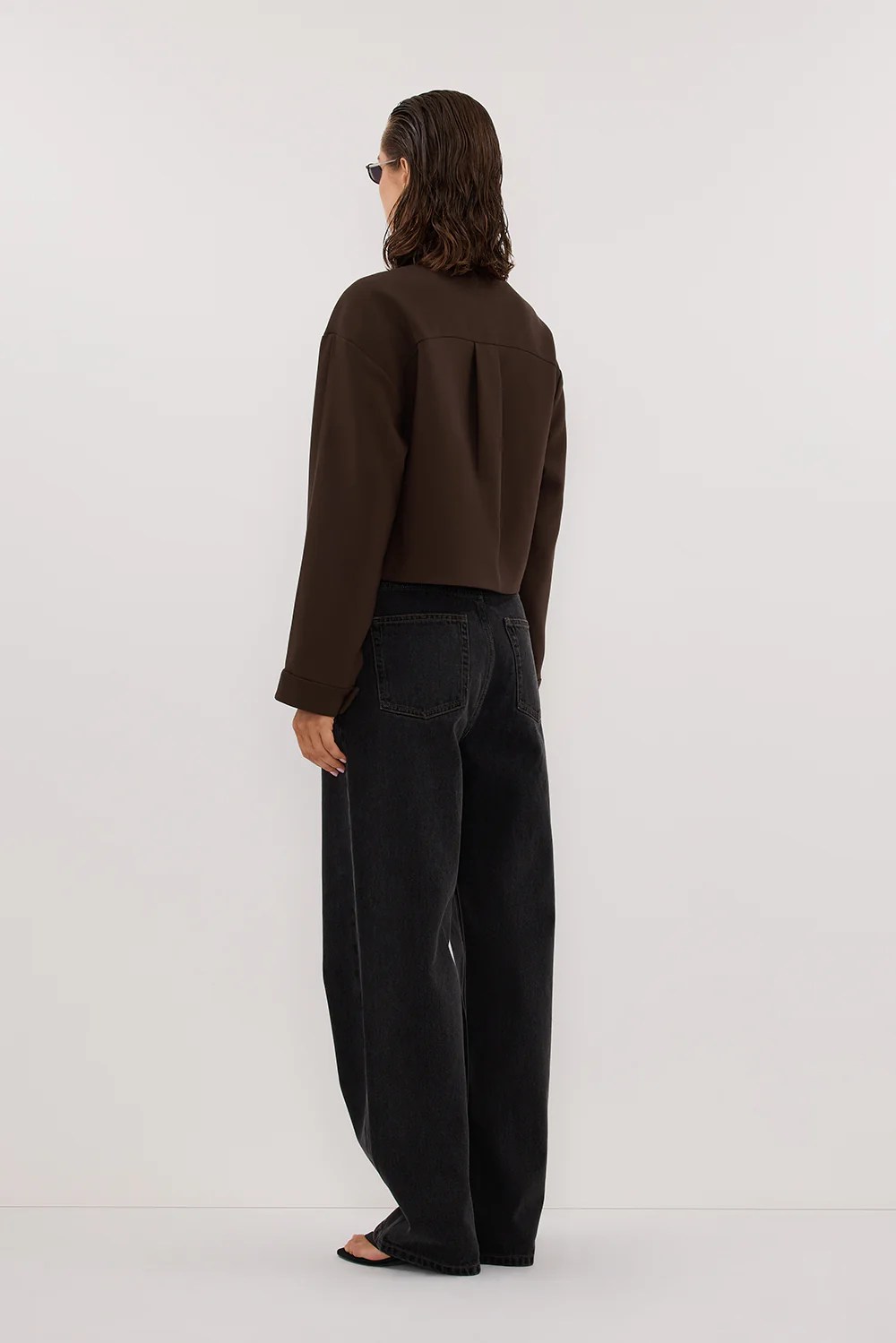 LEX DARK CLOVER CROPPED JACKET - Yukikoi