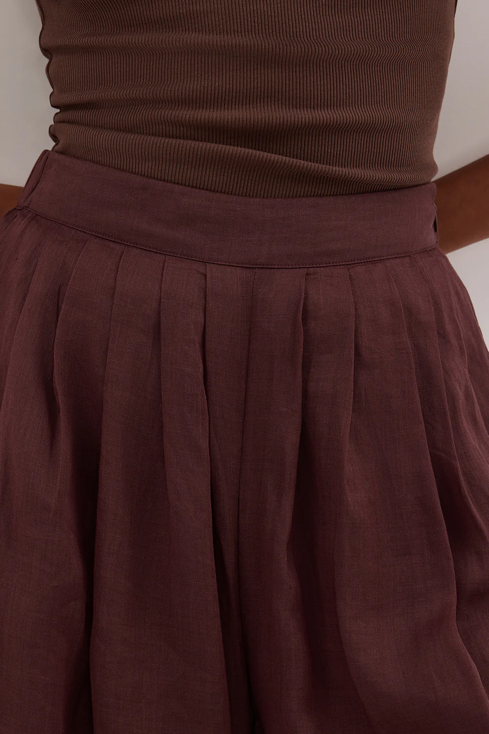 CARMEL WALNUT RAMIE PANT - Yukikoi