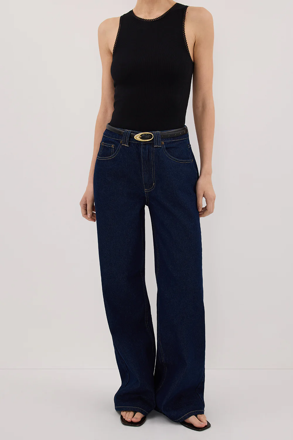 REAGAN 2.0 INDIGO TALL SLOUCHY JEAN - Yukikoi