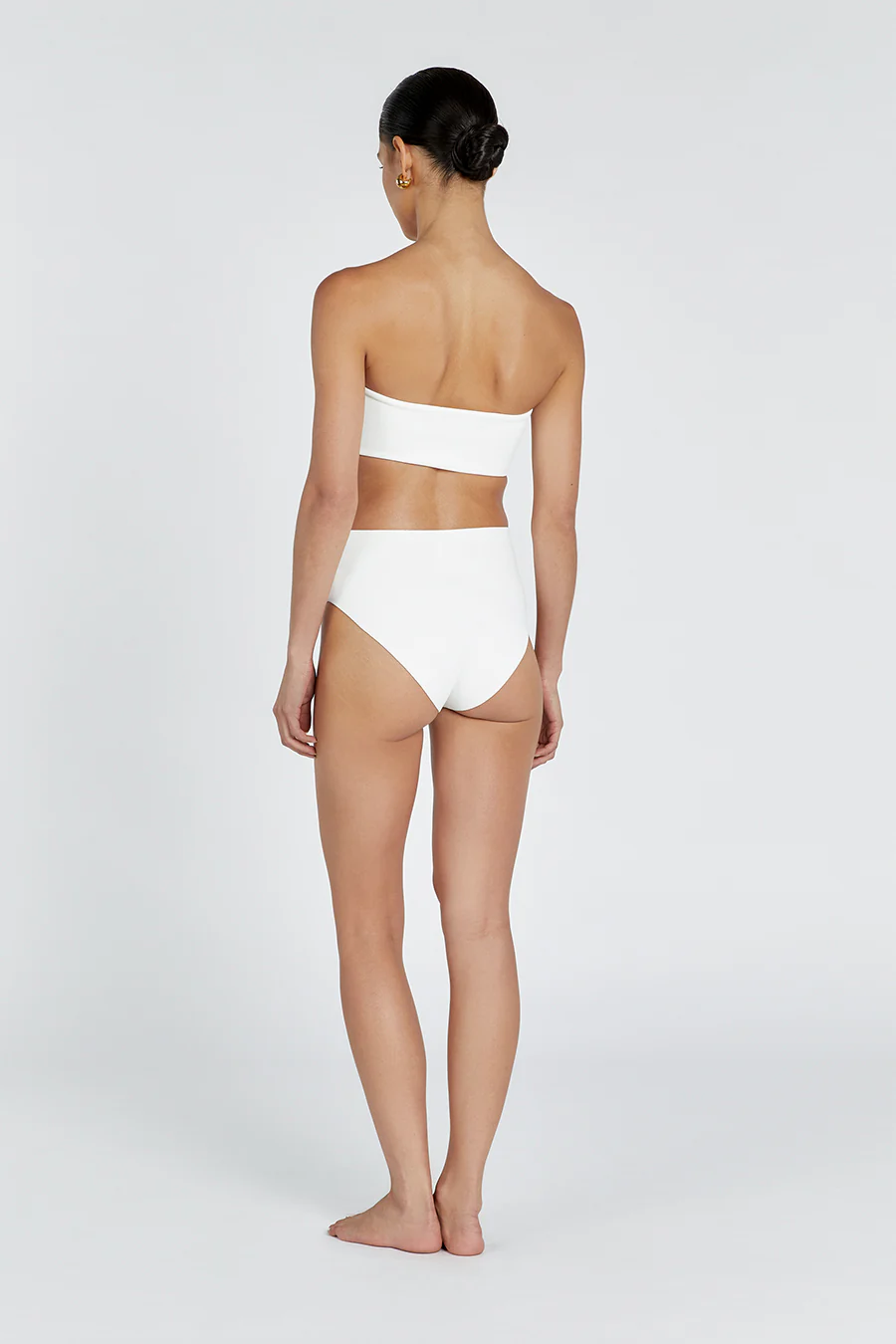 BASE OFF WHITE HIGH WAIST BRIEF - Yukikoi