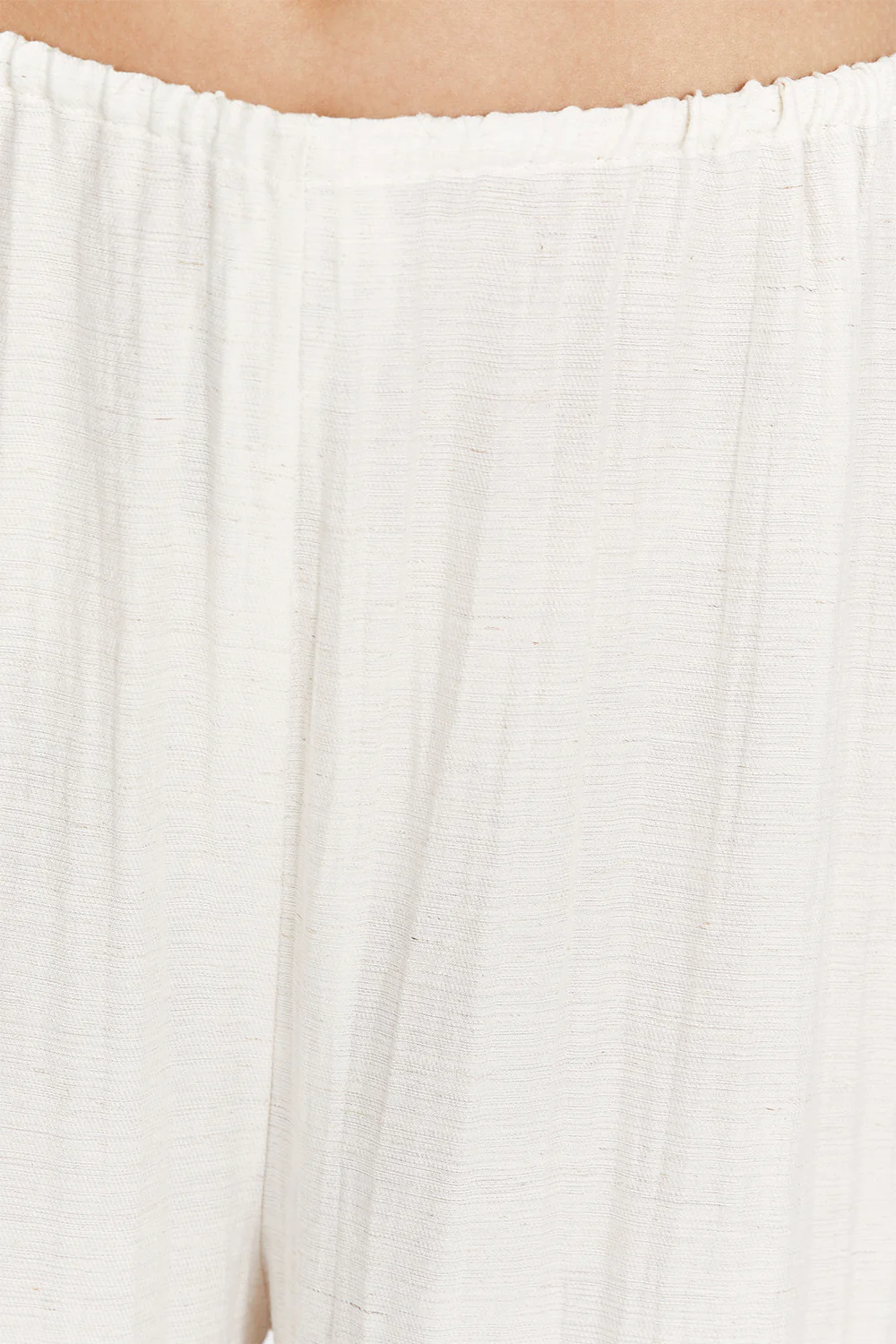 JOLIE CREAM MARLE DRAWSTRING PANT - Yukikoi