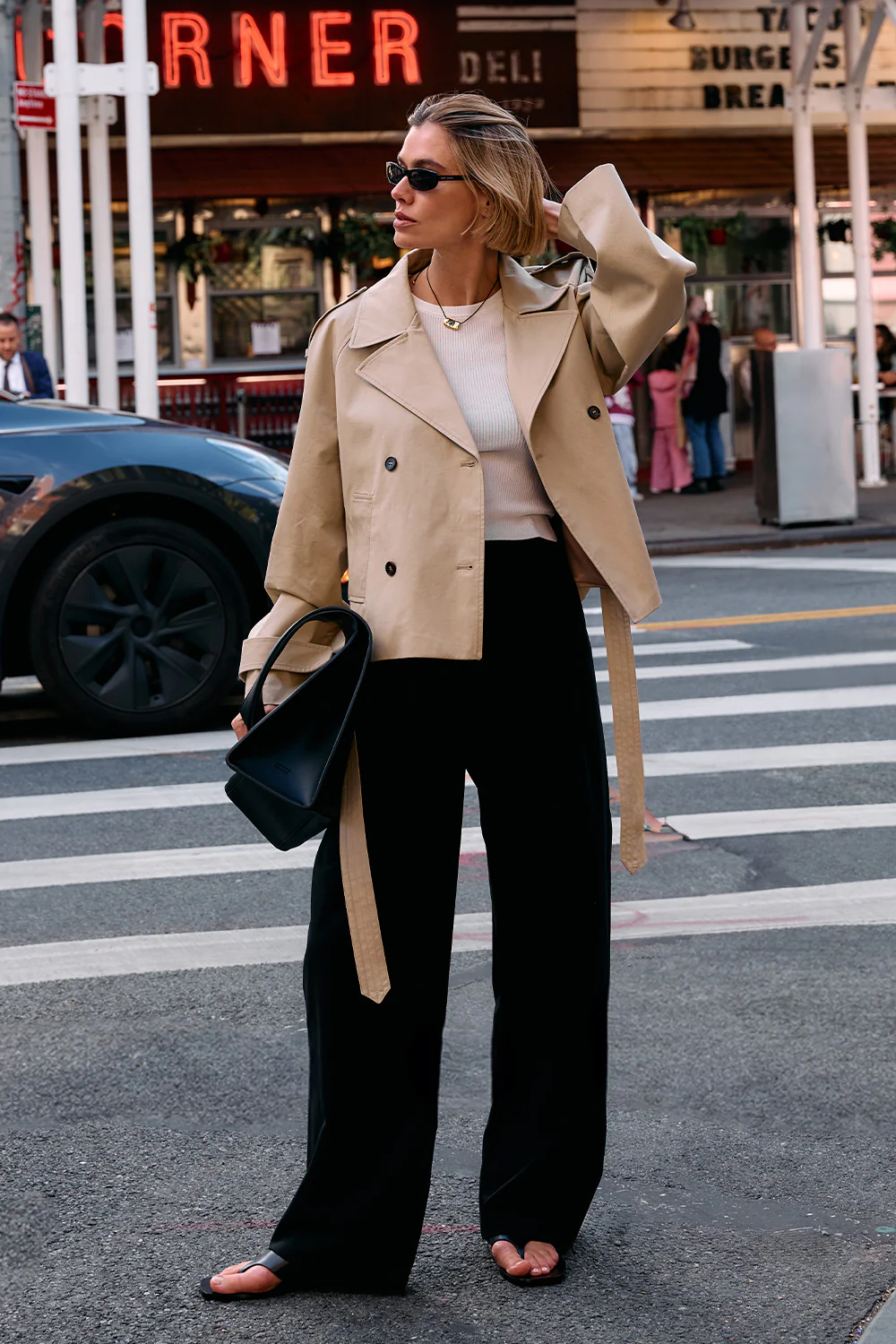 EDEN BLACK TAILORED PANT - Yukikoi