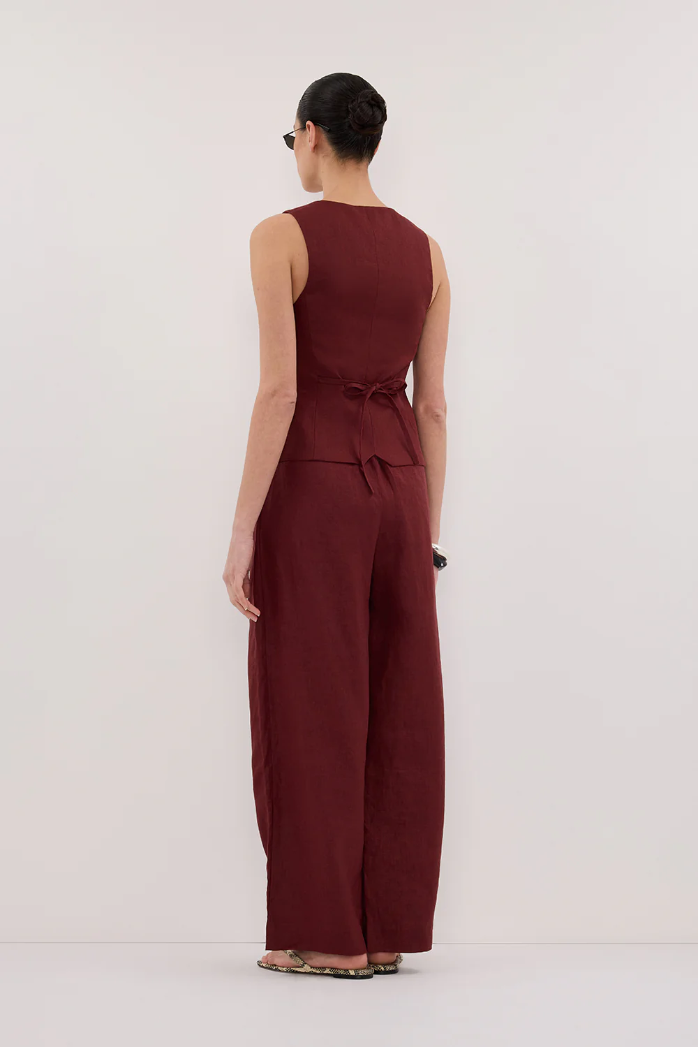 FRAN SAHARA LINEN VEST - Yukikoi